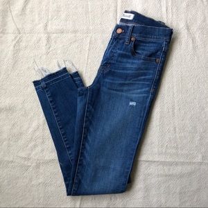 Madewell 9” High Rise Skinny Skinny